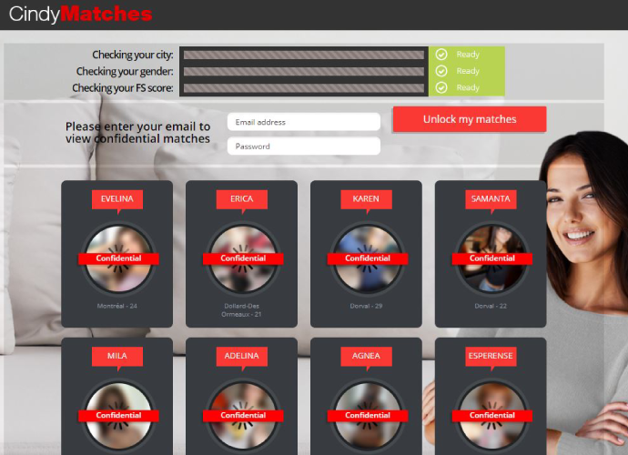 Cindy Matches – Dating & Hookup Match Tool